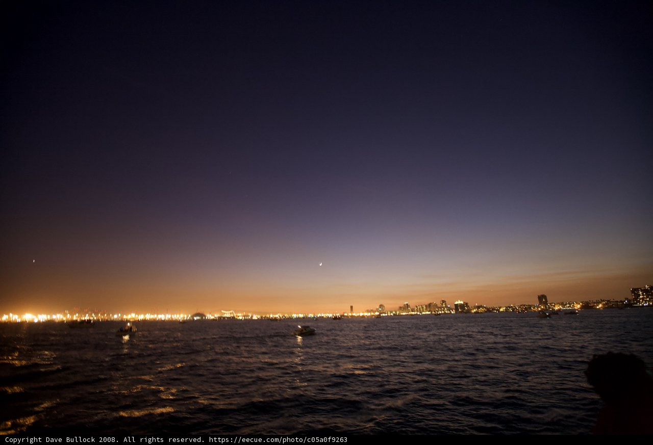 Nightfall on the Waterfront
