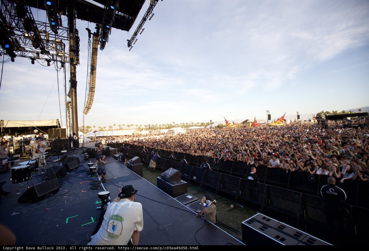 Epic Crowd at Coachella Concert