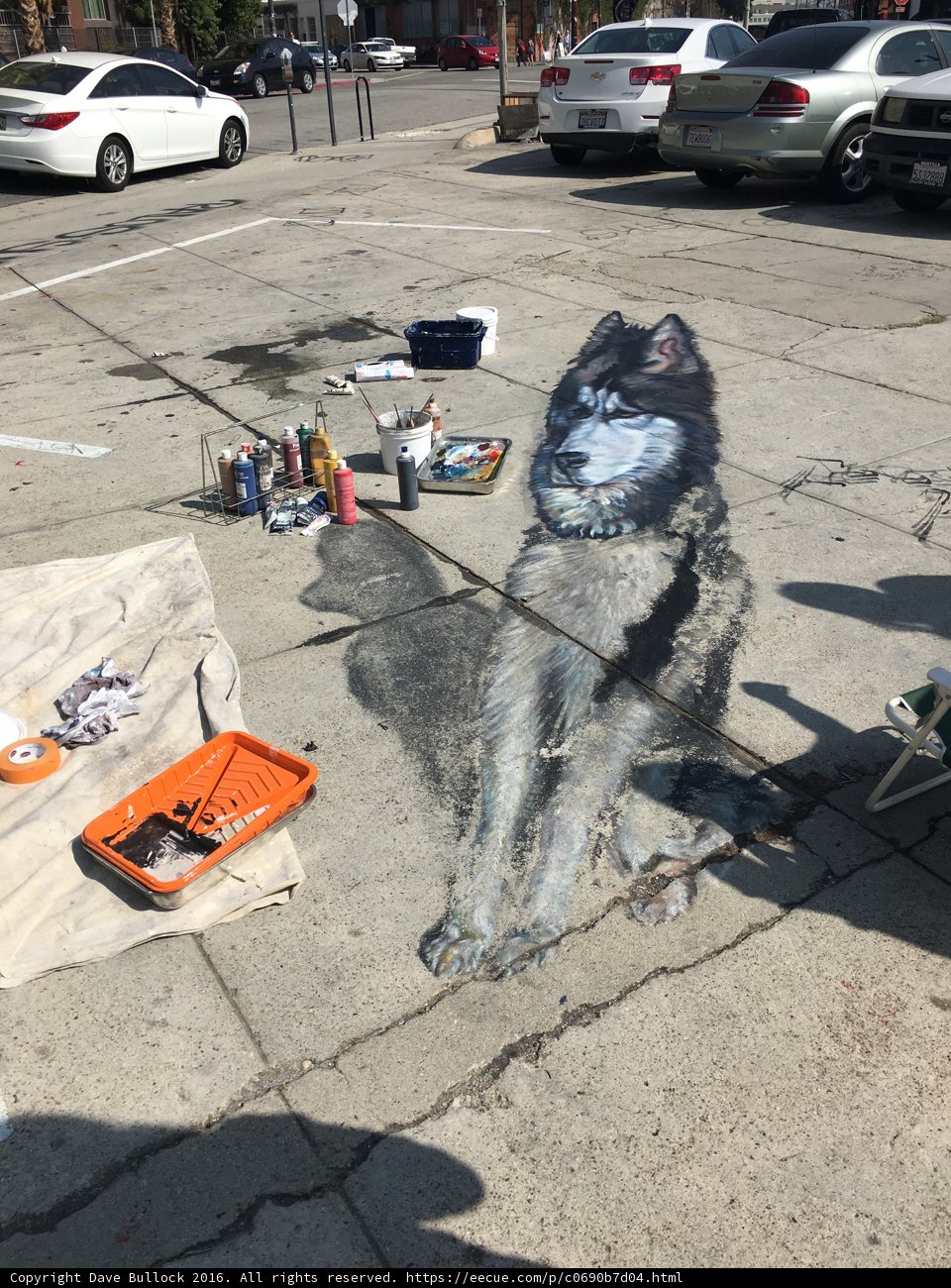 Pet Art on Pavement