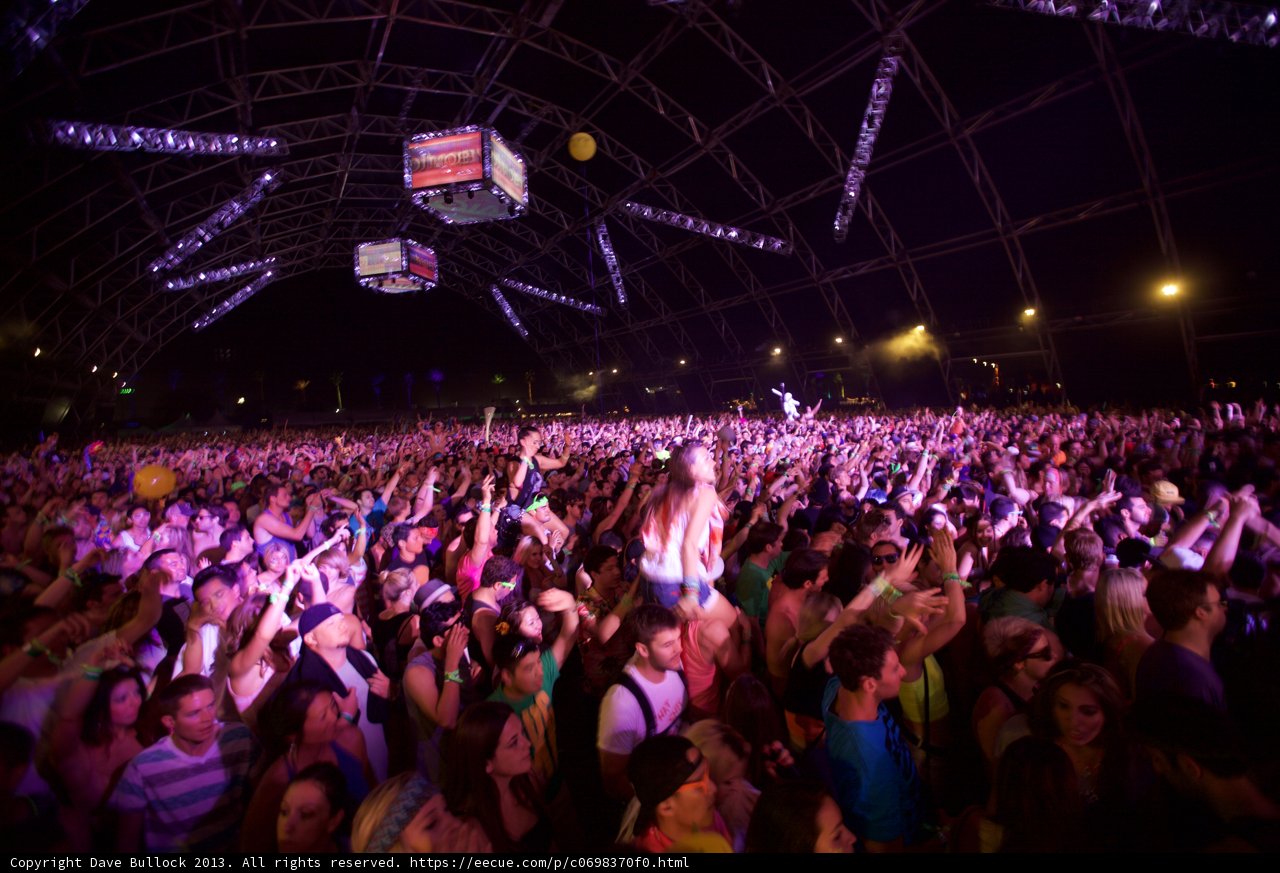Electric Crowd at Coachella