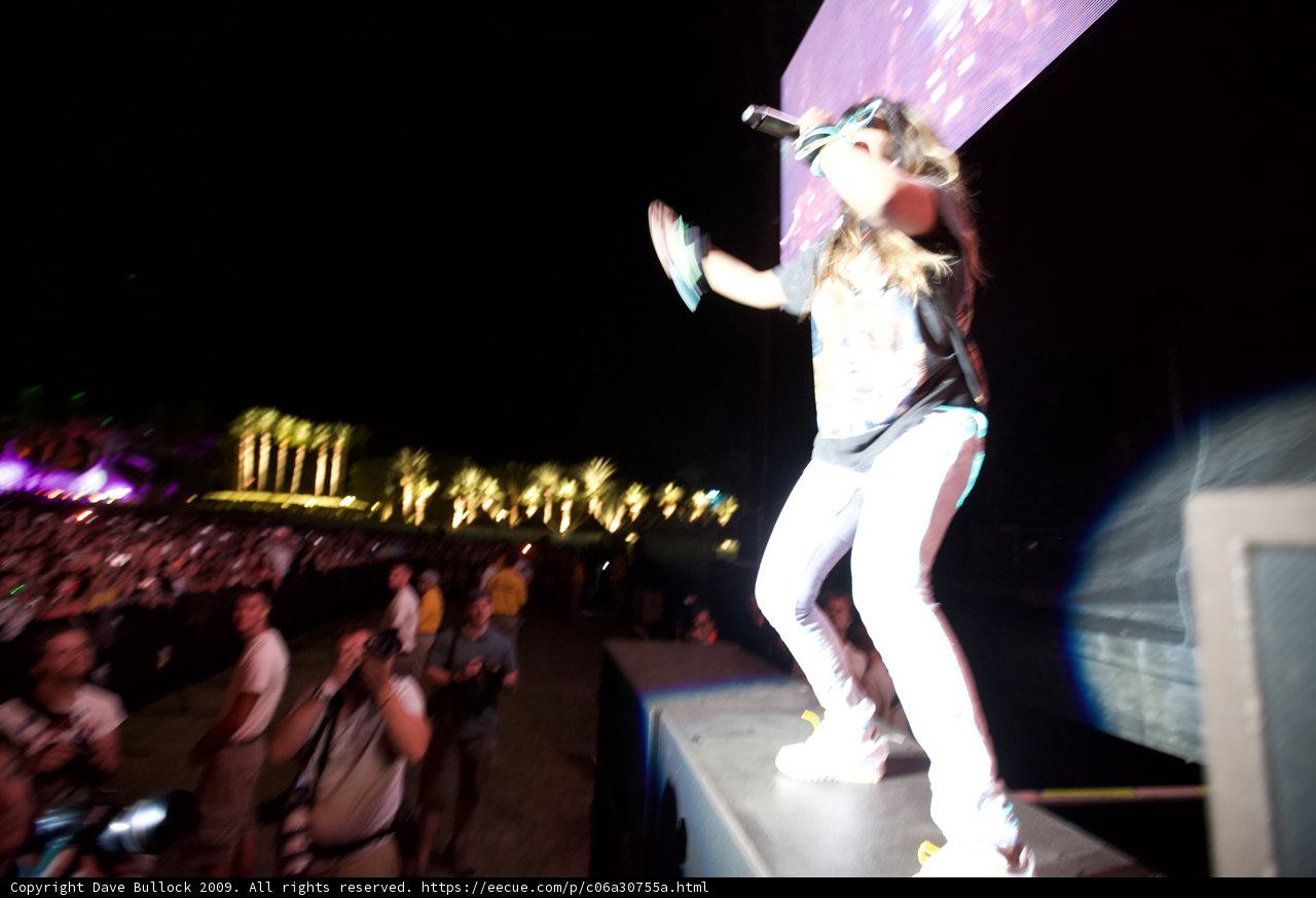 On Stage with the Night Sky