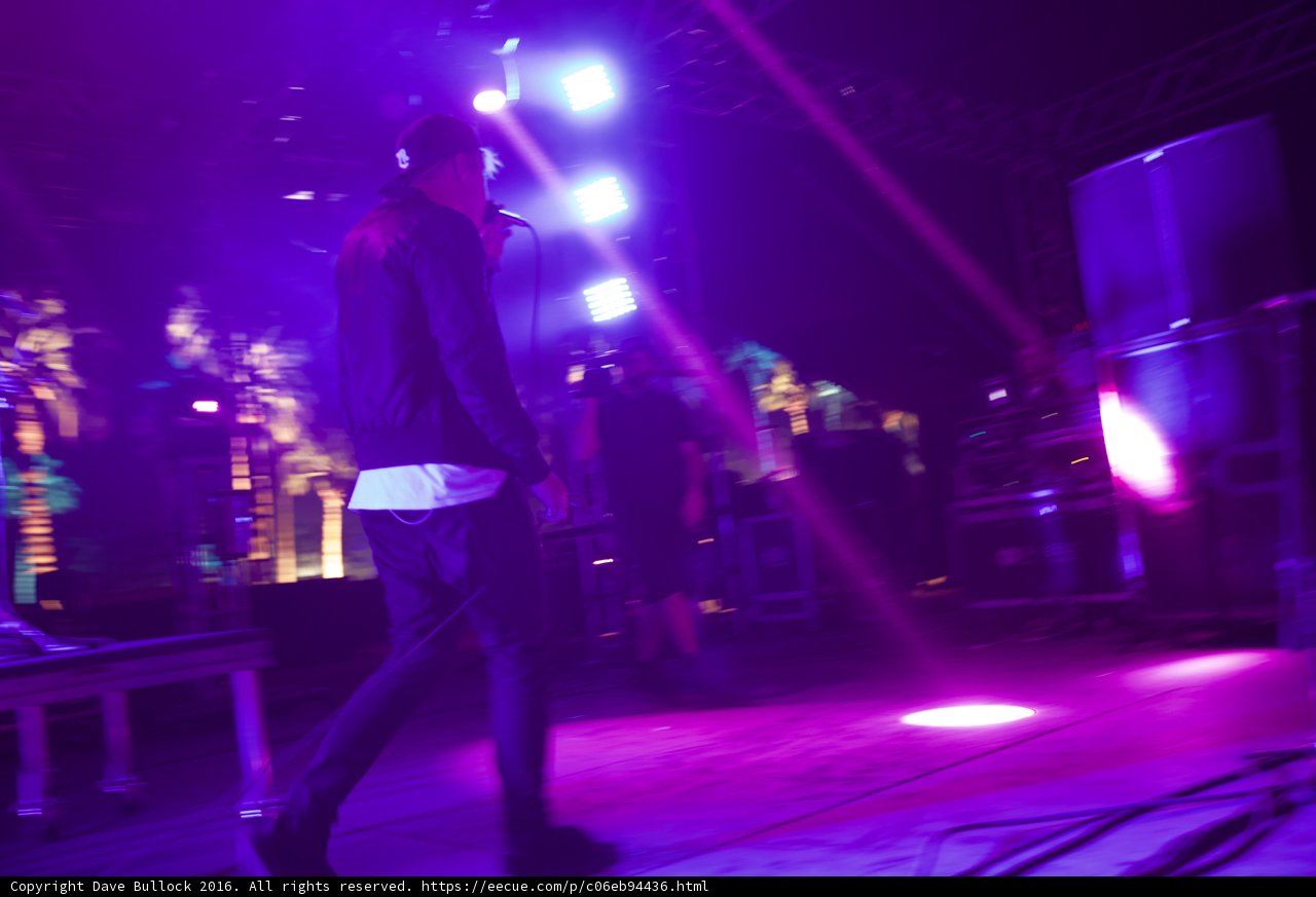 Purple Spotlight Performance