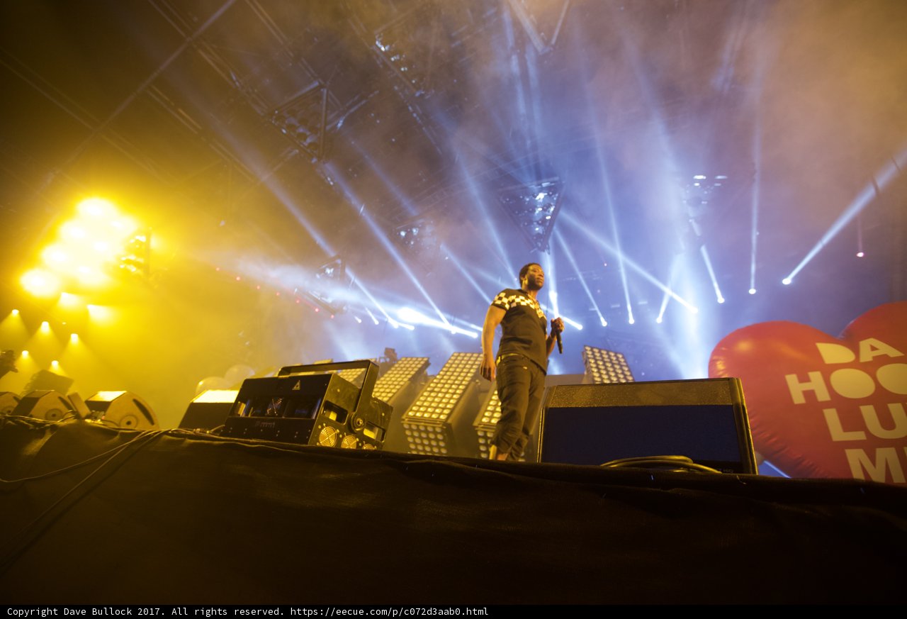 Rocking the stage