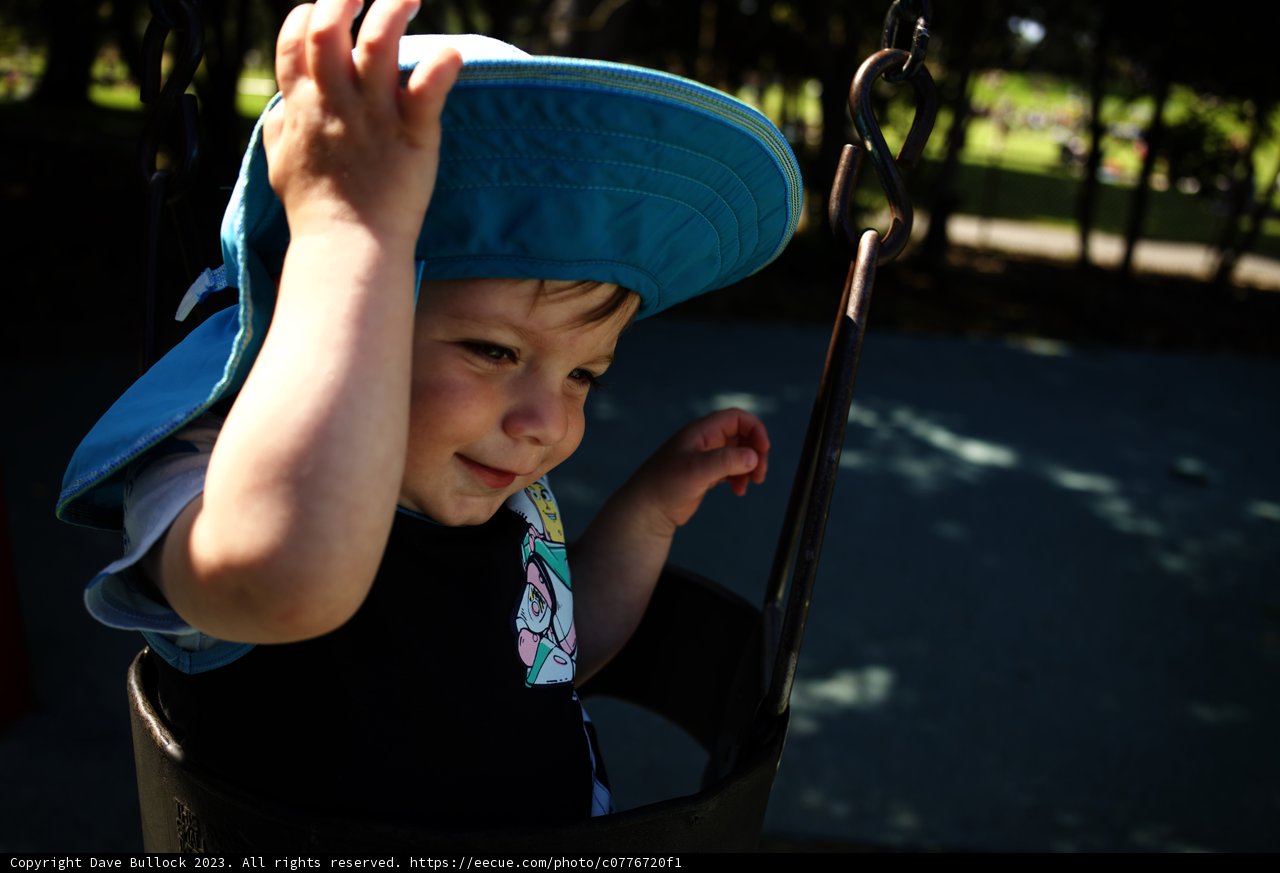 Joyful Moment at the Golden Gate Park