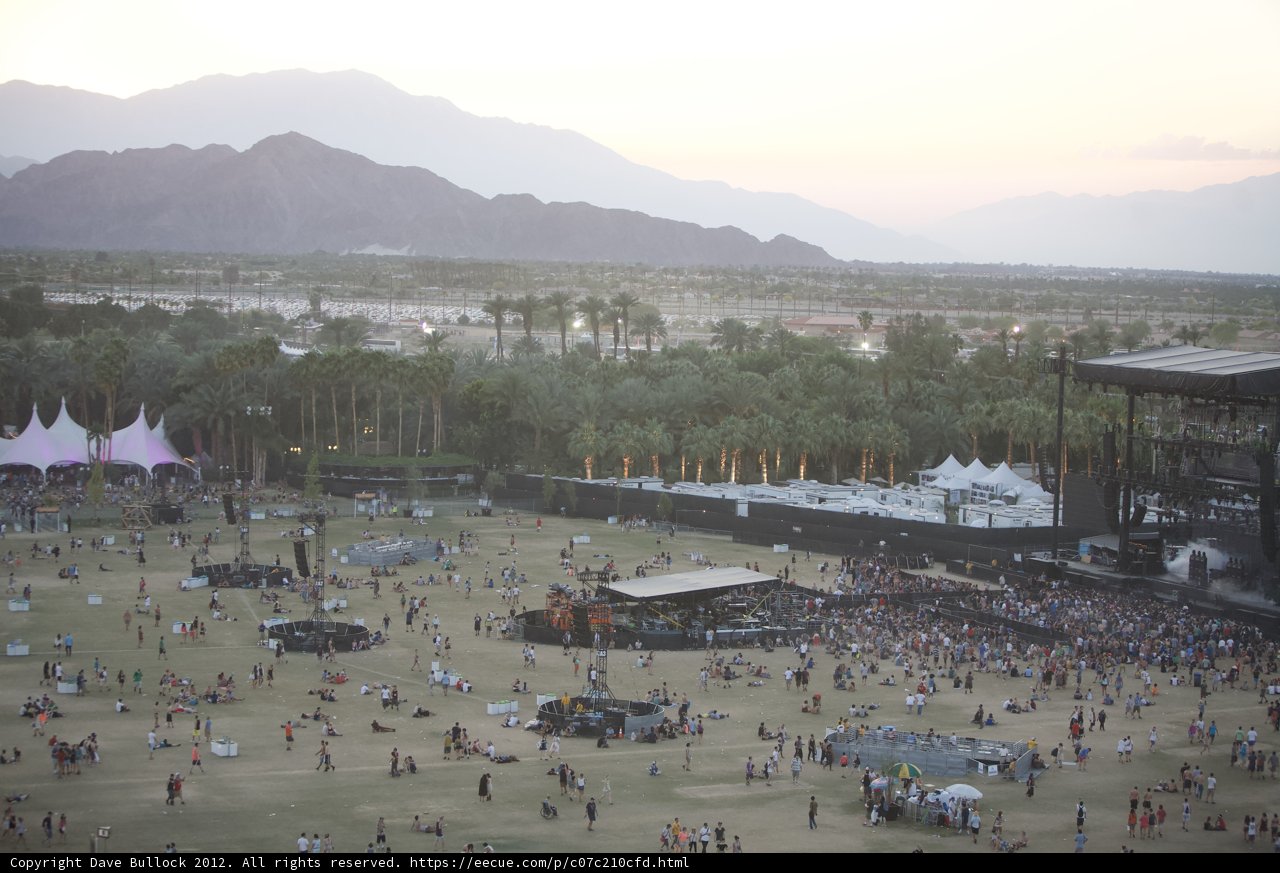 City Crowd at Coachella Concert