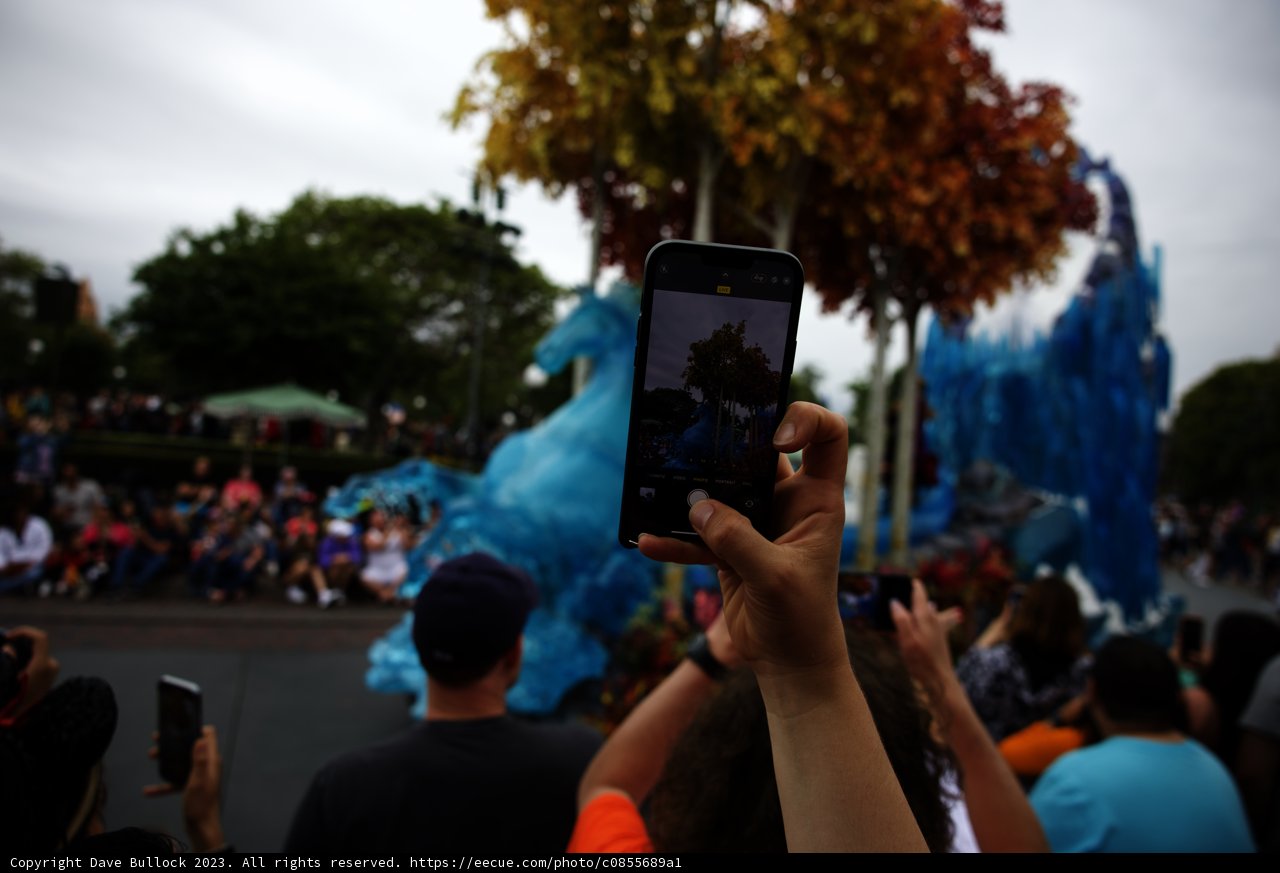 Capturing the Magic: Blue and White Float Parade