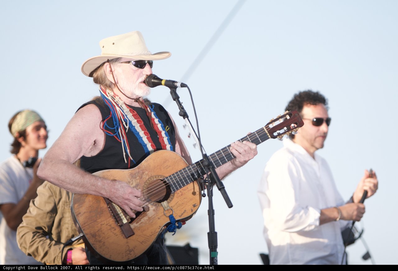 Willie Nelson Rocks the Stage at Coachella Music Festival