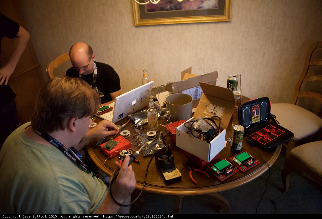 Working Hard on Electronics