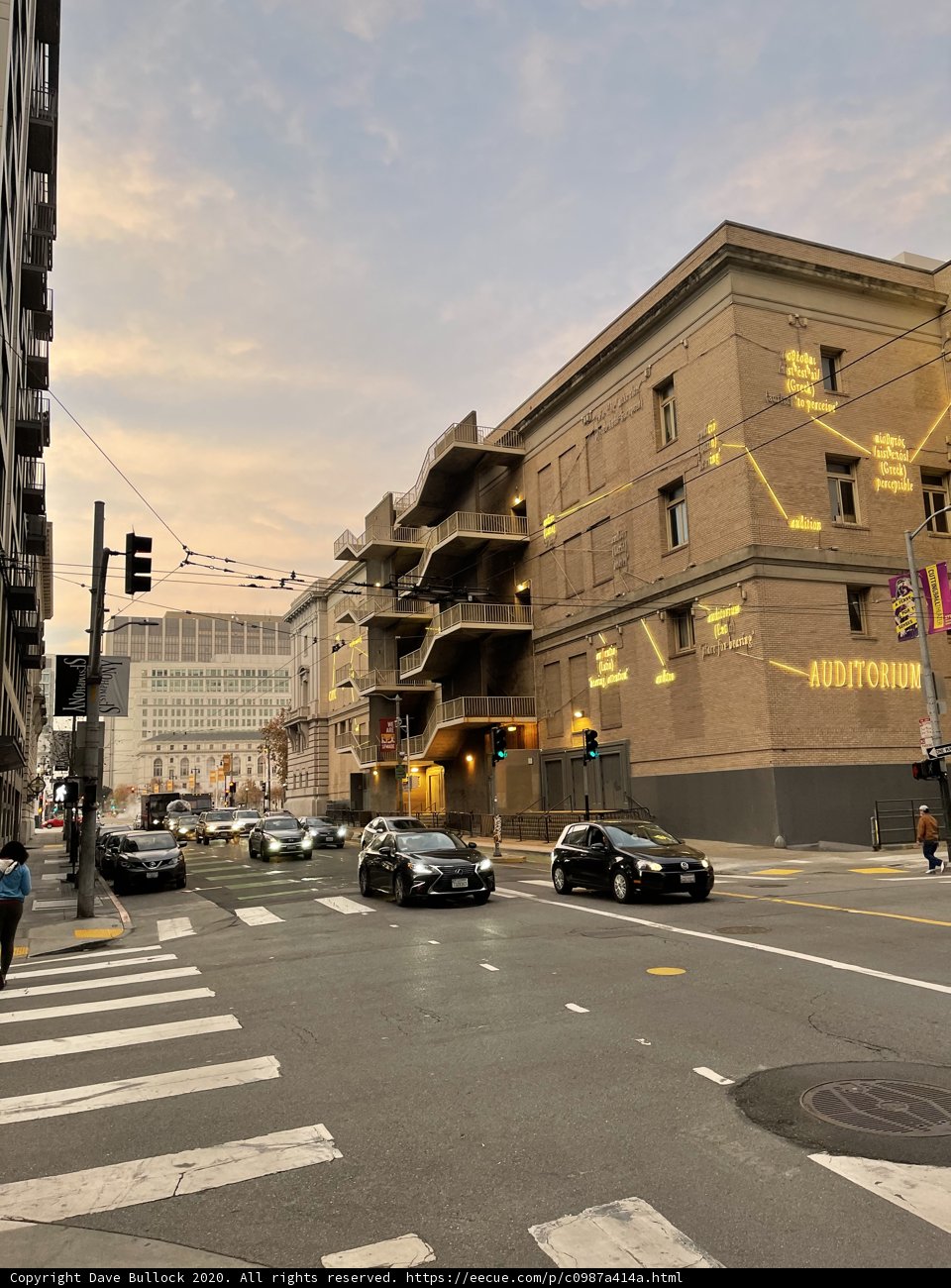 Downtown Traffic in San Francisco