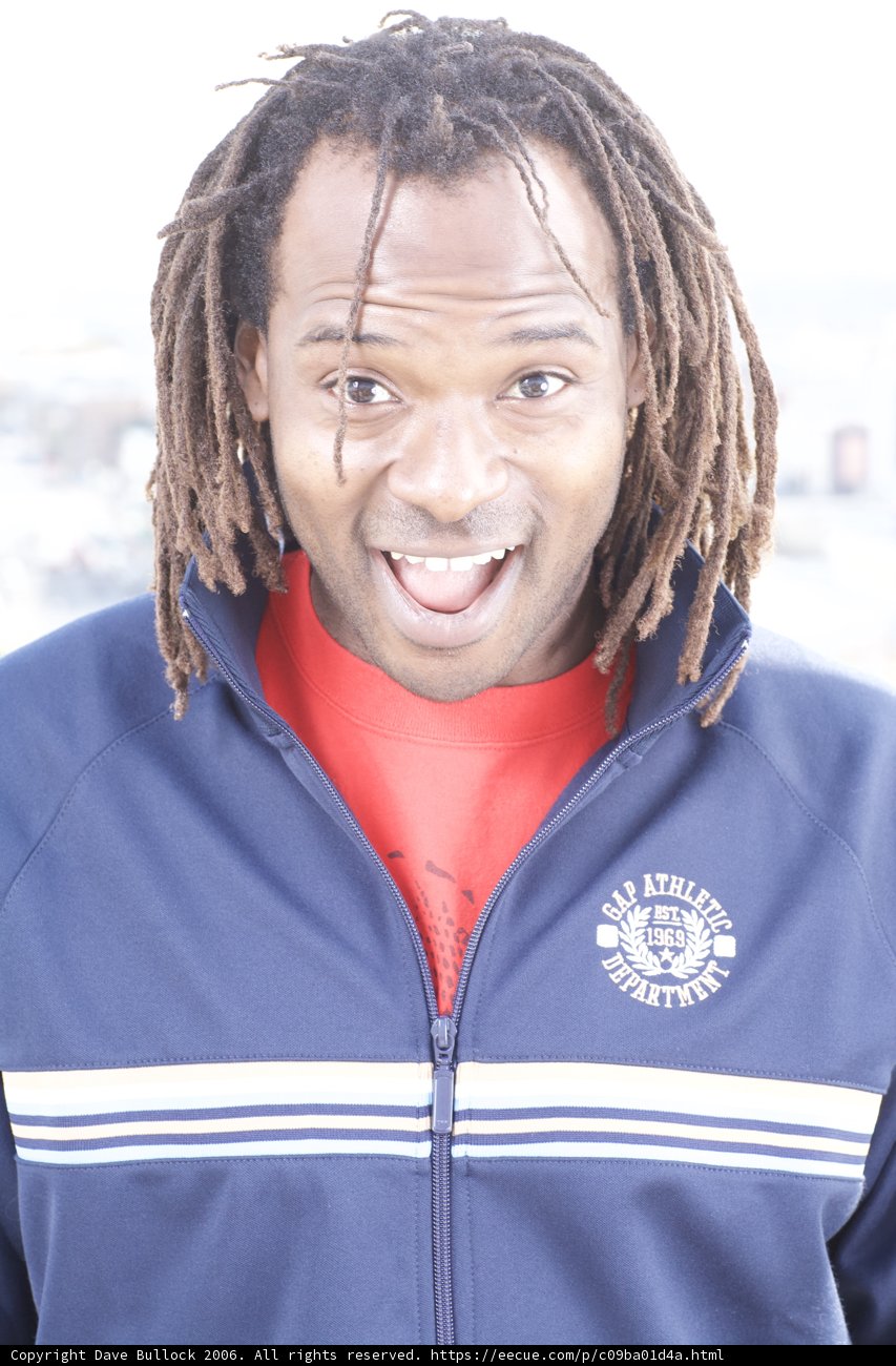 Blue Jacket and Dreadlocks