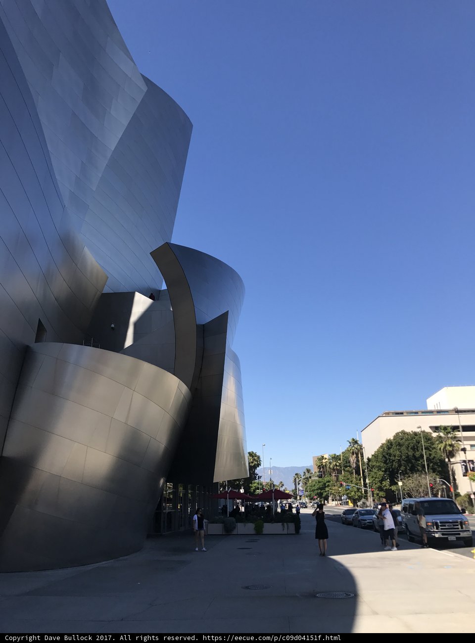 Walt Disney Concert Hall Standing Out