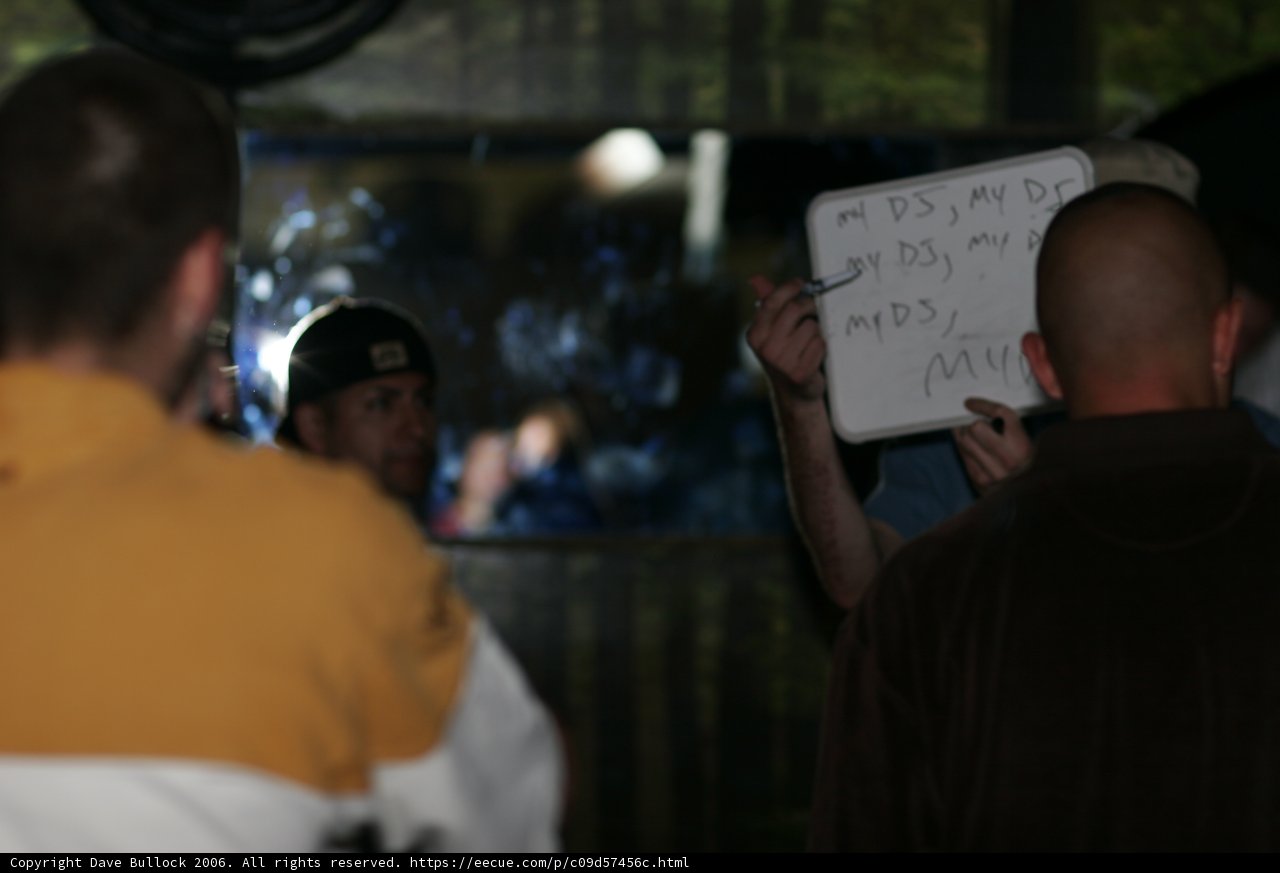 Protester with a Message