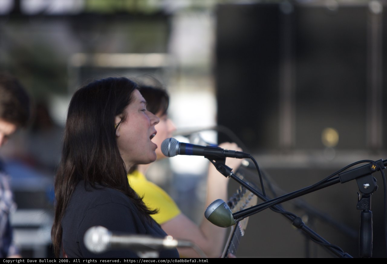 Singing Her Heart Out at Coachella
