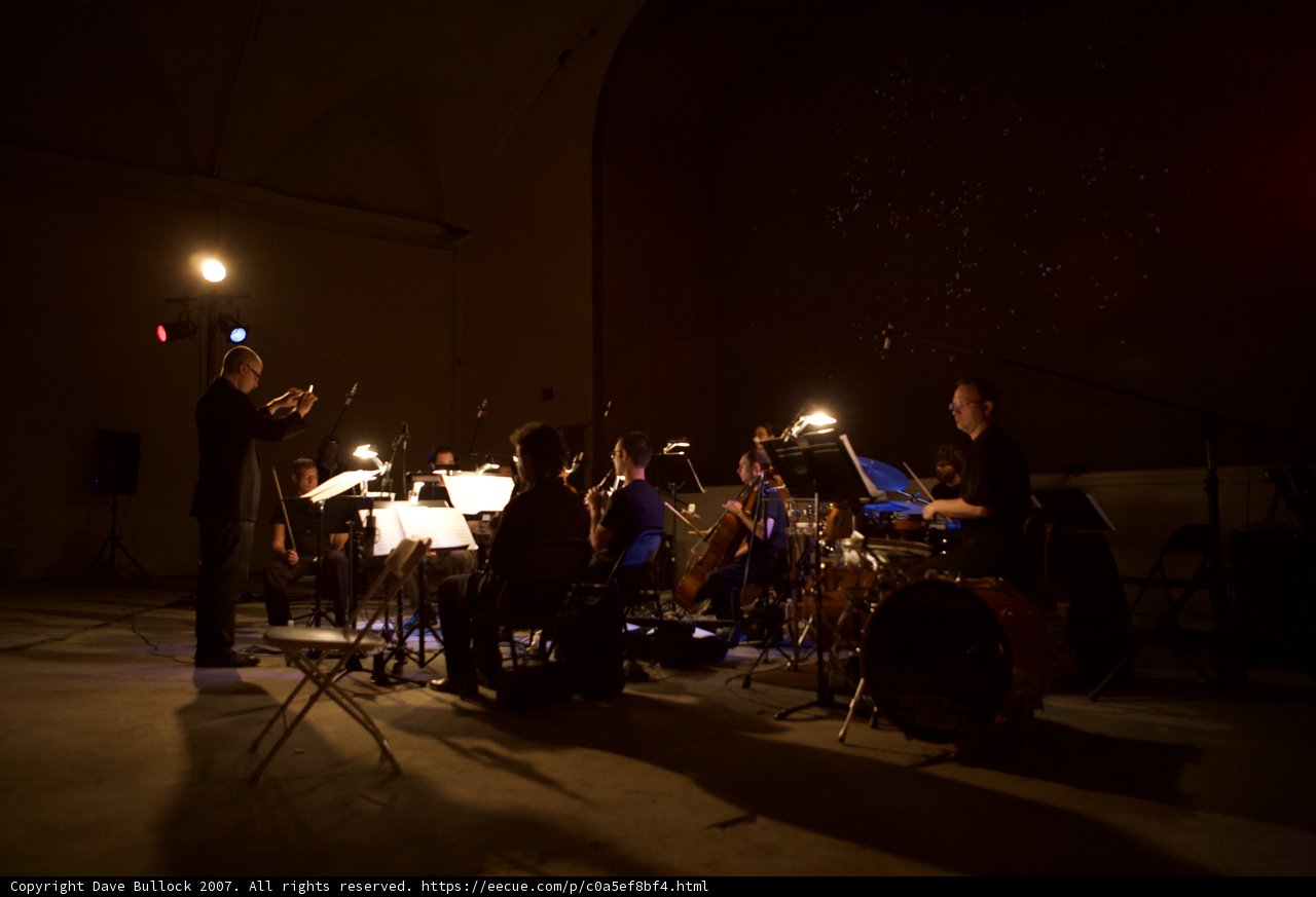 2007 Art Ride Concert: A Musical Performance in the Dark