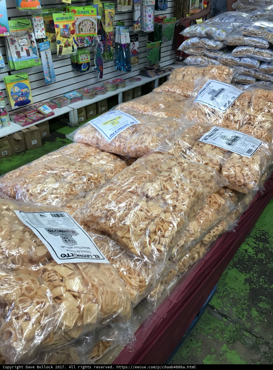 Rice Stockpile at Los Angeles Grocery Store