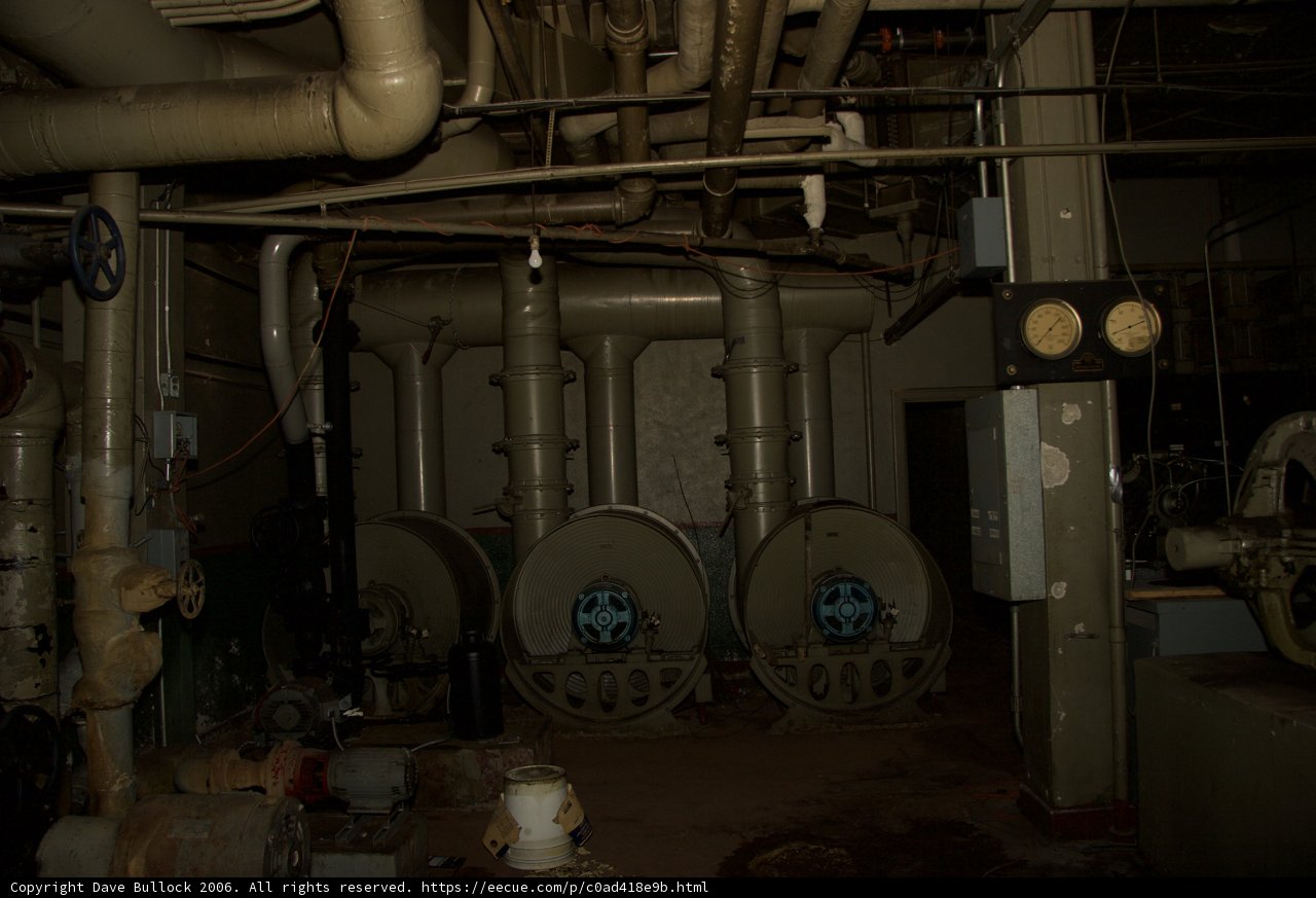 Industrial Machinery Room