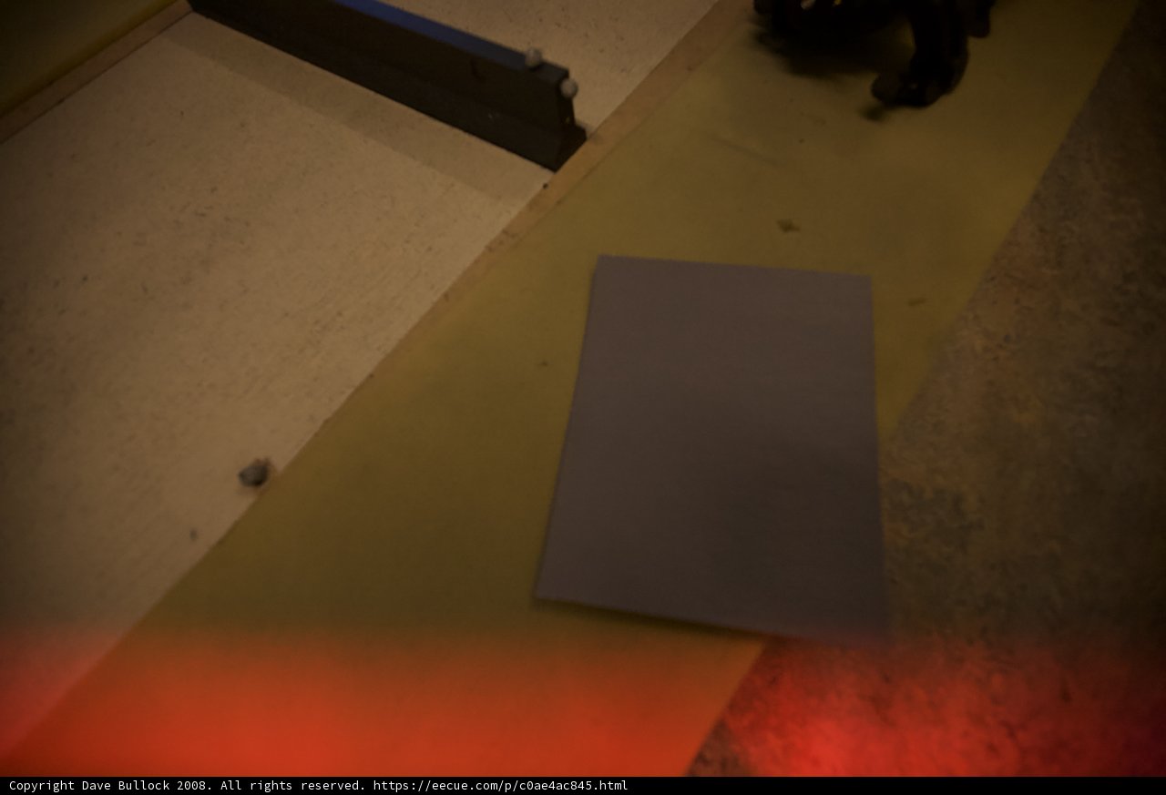 Document on the Floor