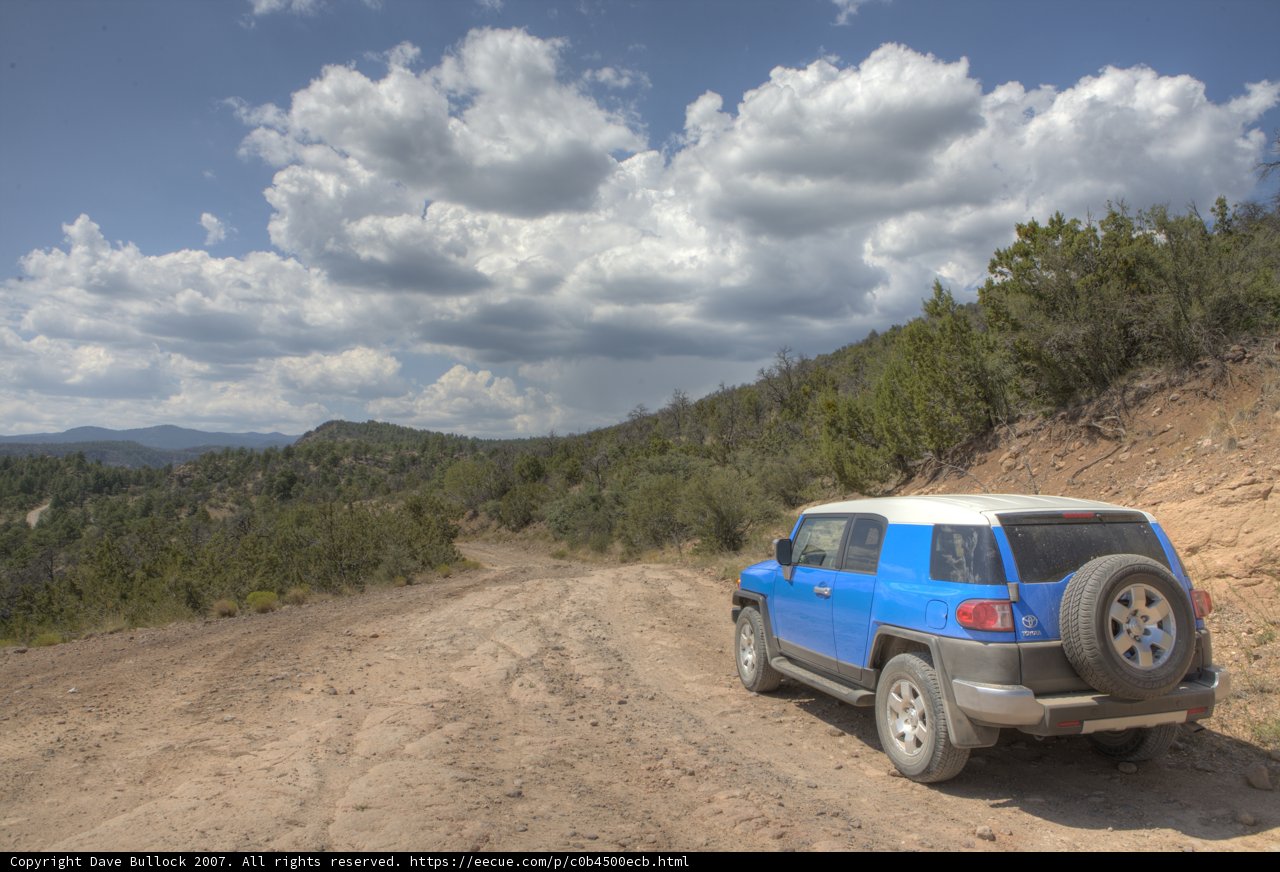 FJ Cruiser in New Mexico