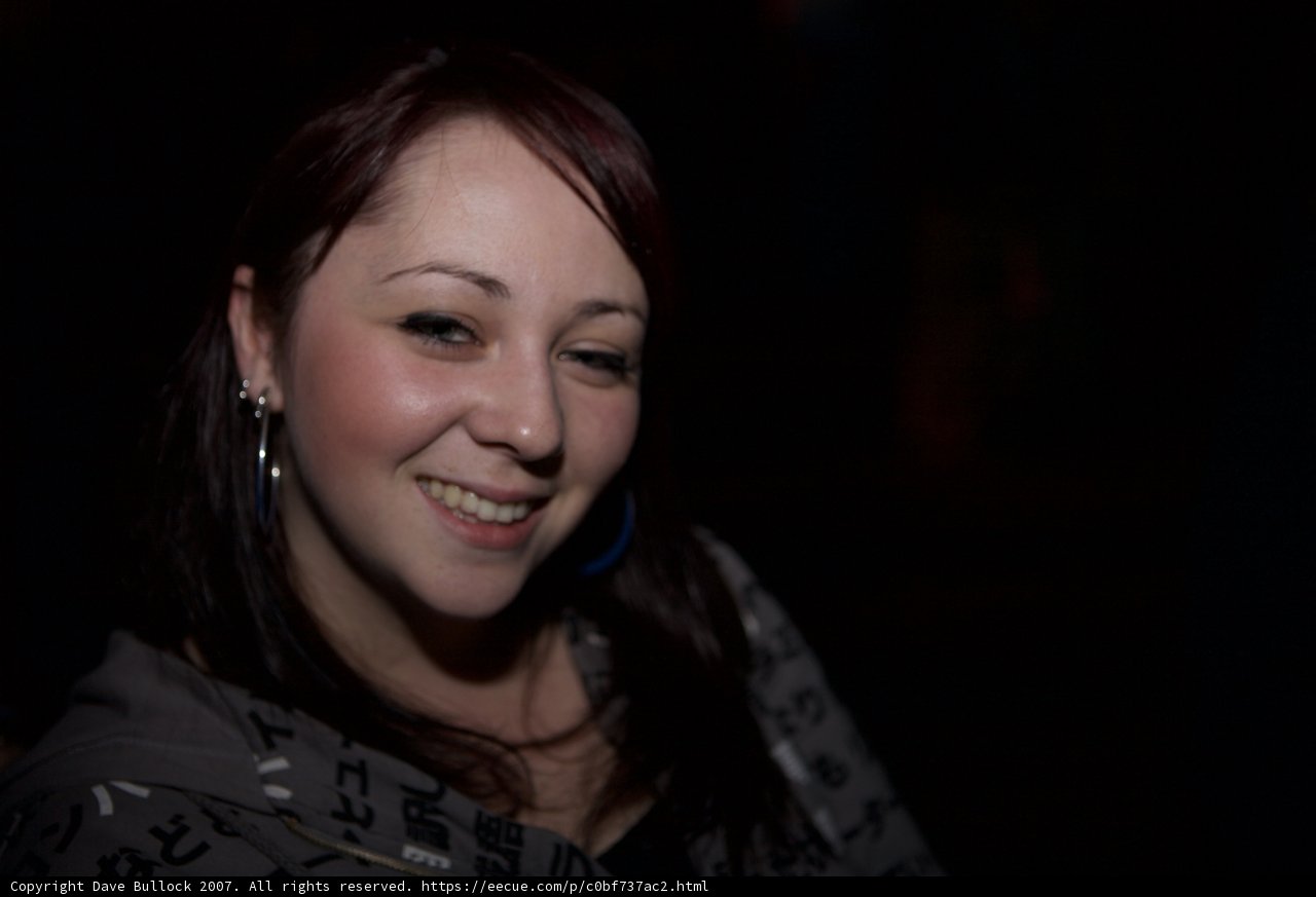 Jane D's Happy Smile at Funktion Party