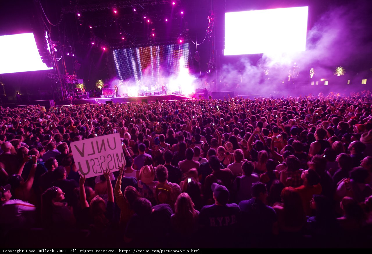 Electrifying Crowd at Coachella 2009