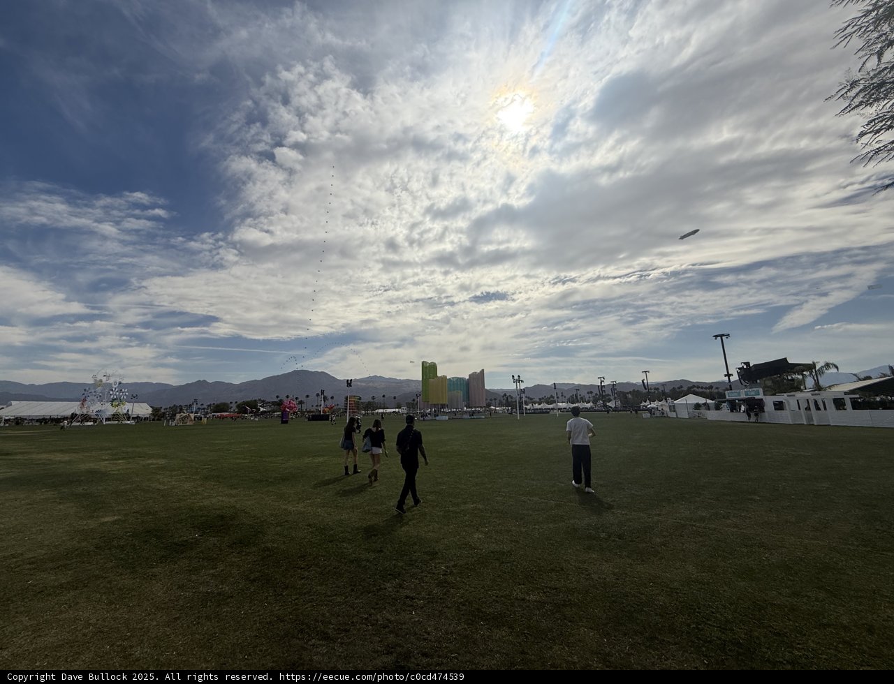**April Skies Over Indio**