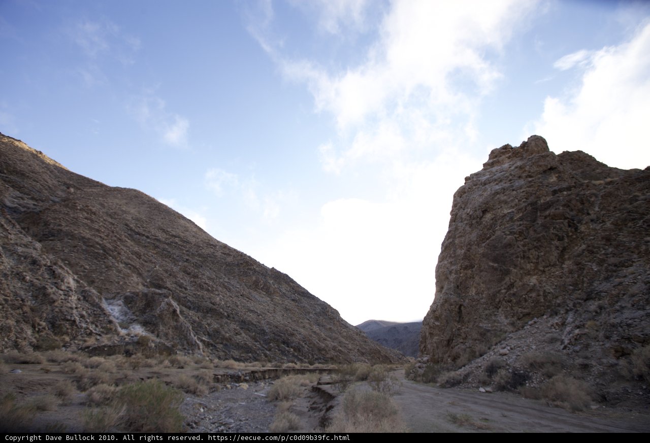 Scenic Drive Through the Canyon