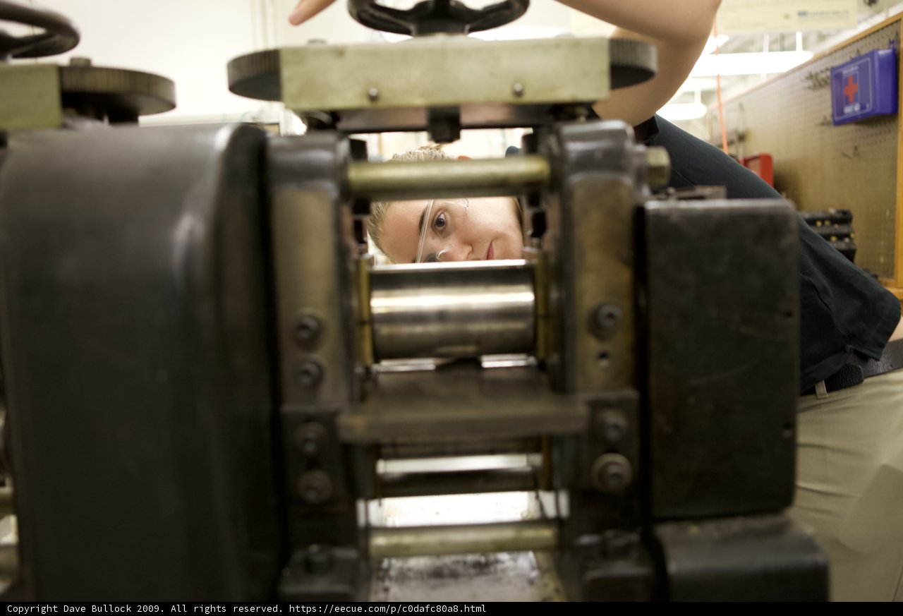 Working on the Lathe