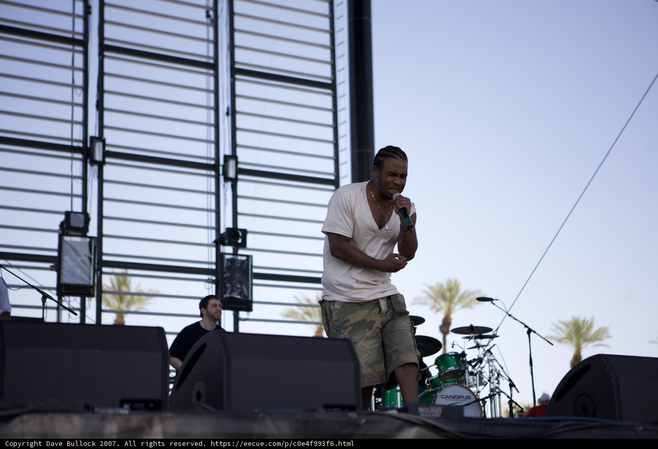 Pharoahe Monch Performing at Coachella