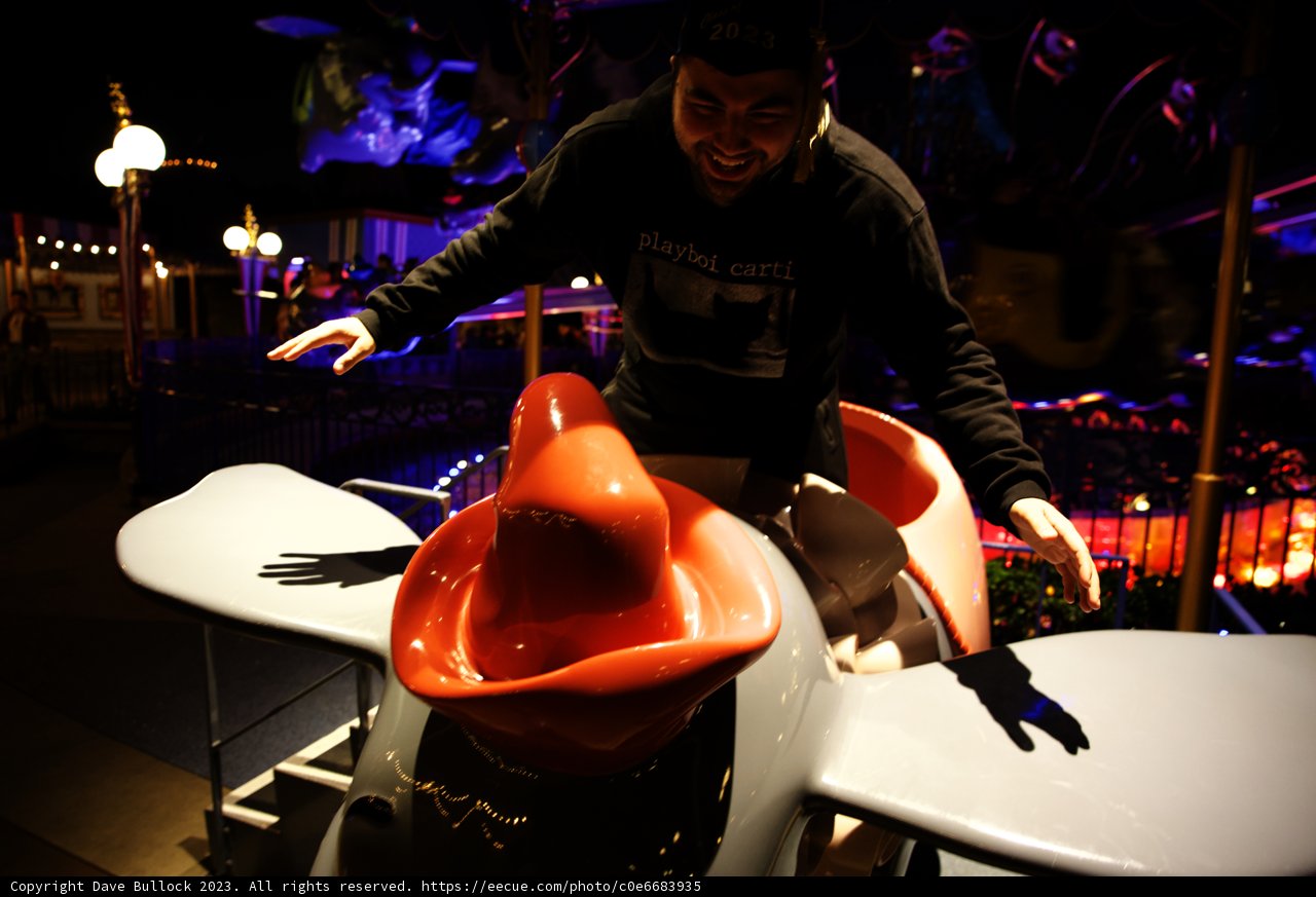 Magical Elephant Ride at Disneyland