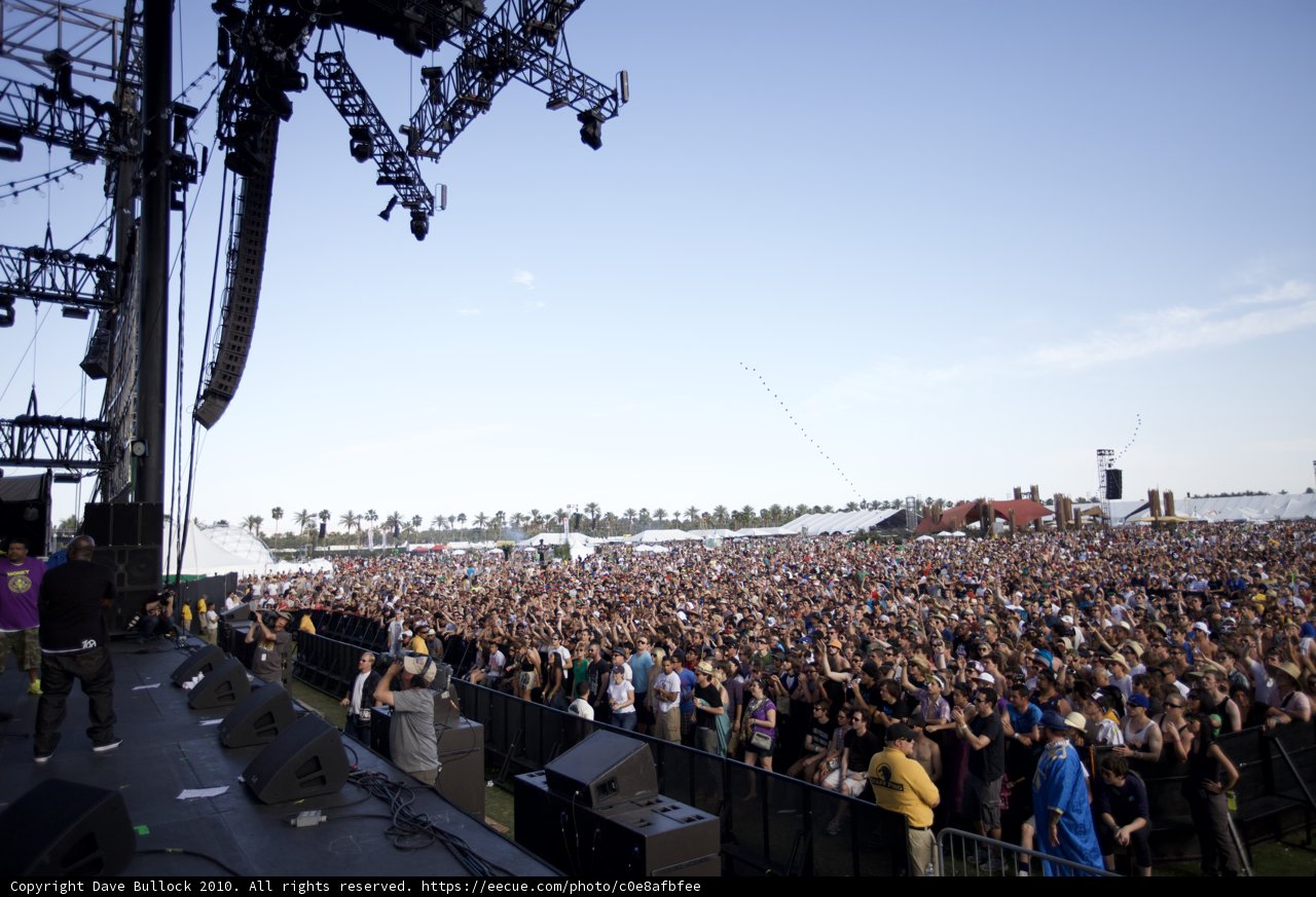 Coachella Sunday Crowd