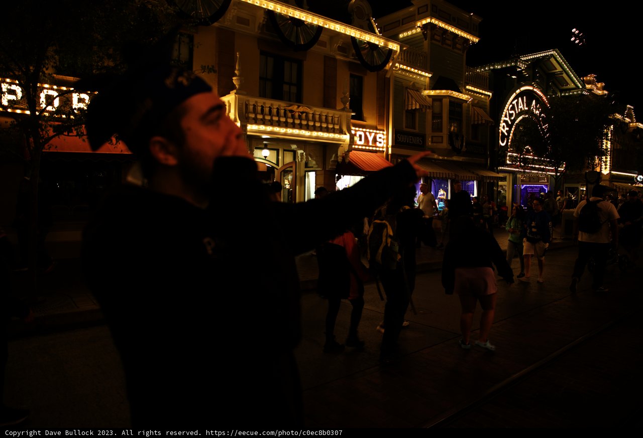 Nighttime Stroll in the City