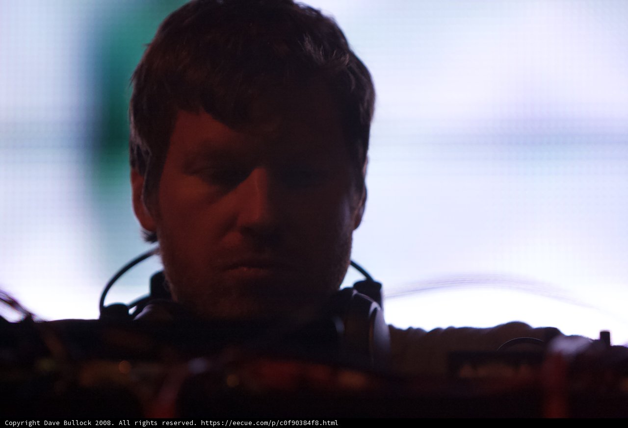 DJ Aphex Twin at Coachella 2008