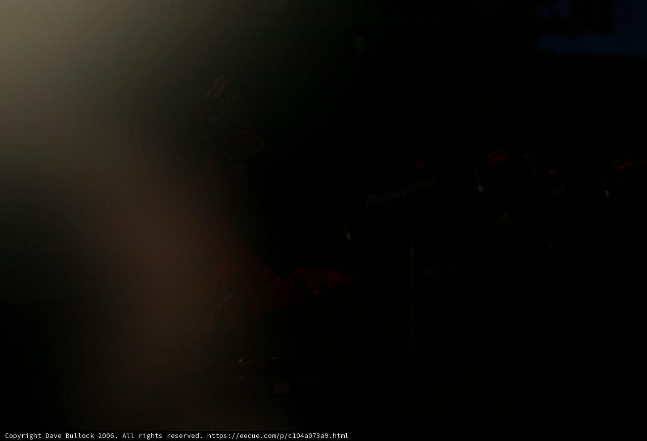 Blurry Guitarist Lights Up the Night