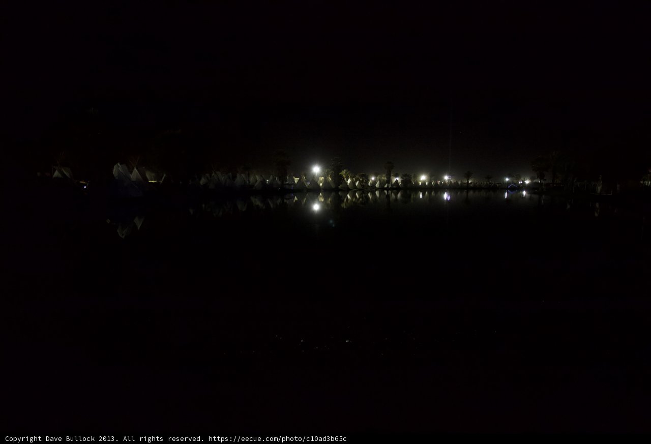 Night Sky Reflections on the Lake
