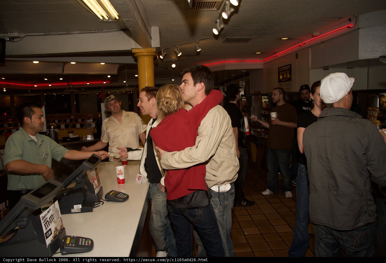 Gathered at the Bar Counter