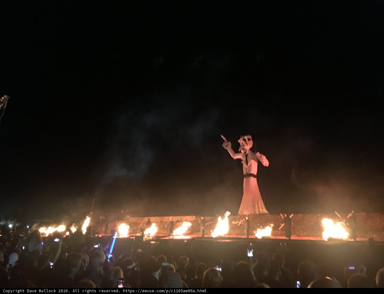 Flames and Music