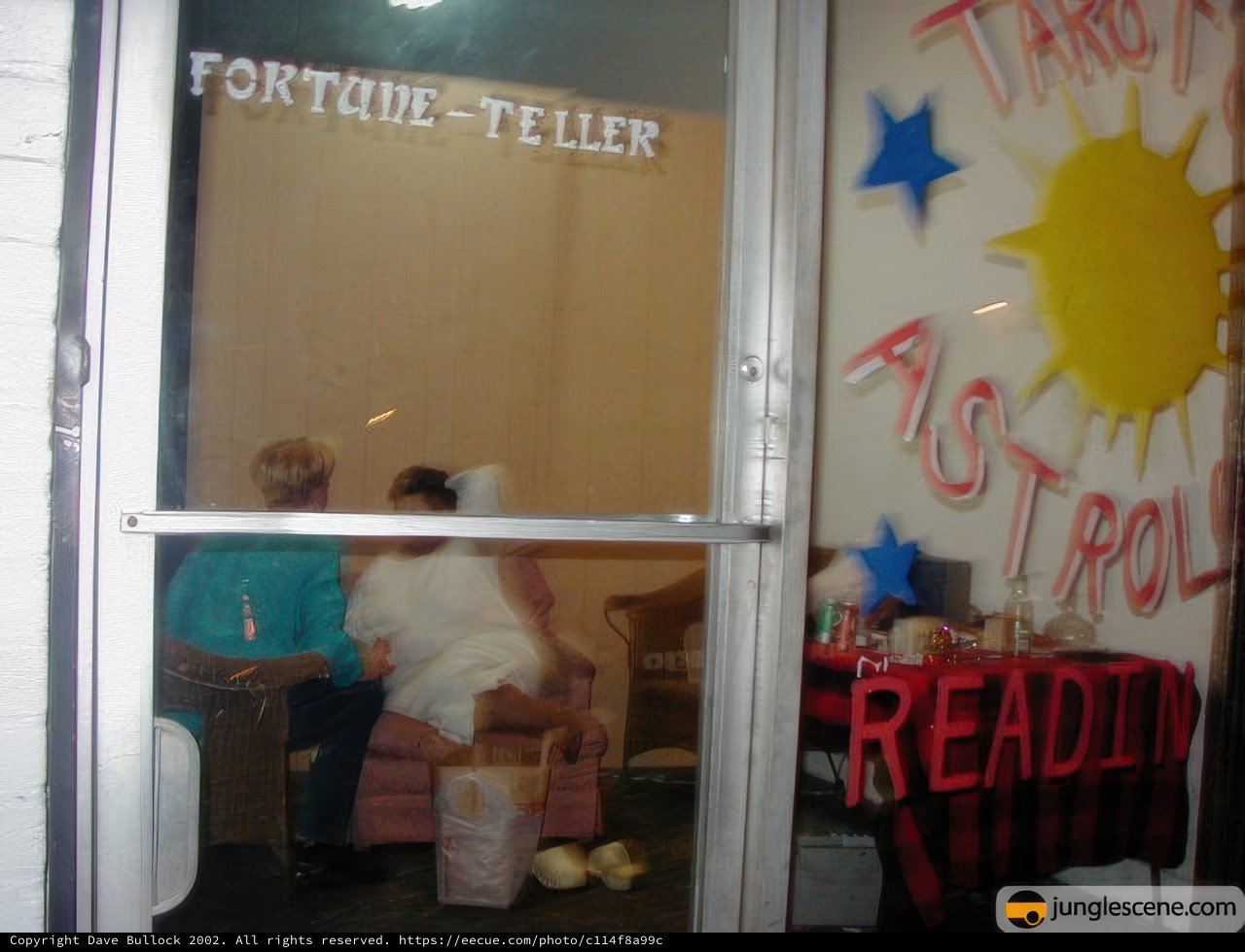 Fortune Teller Reading Hands