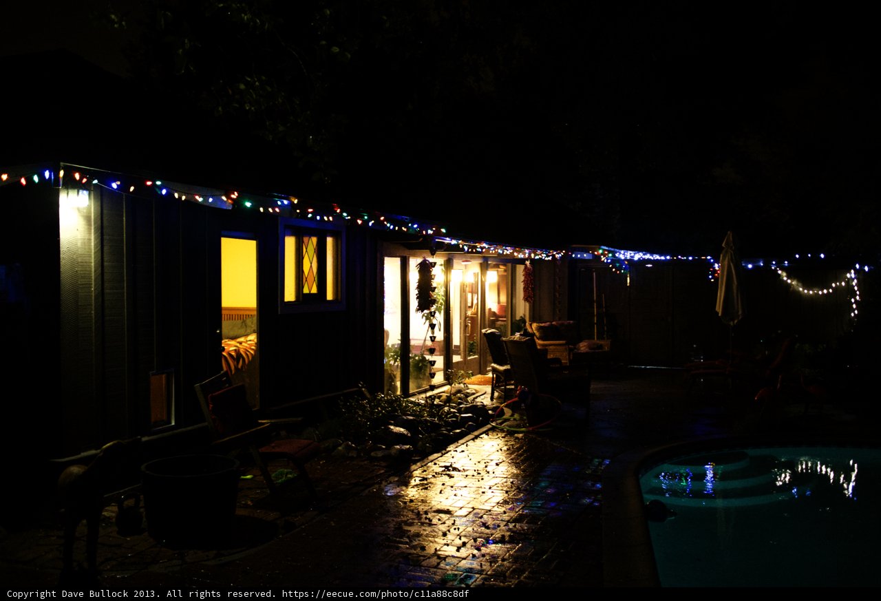 Festive Holiday Poolside Retreat