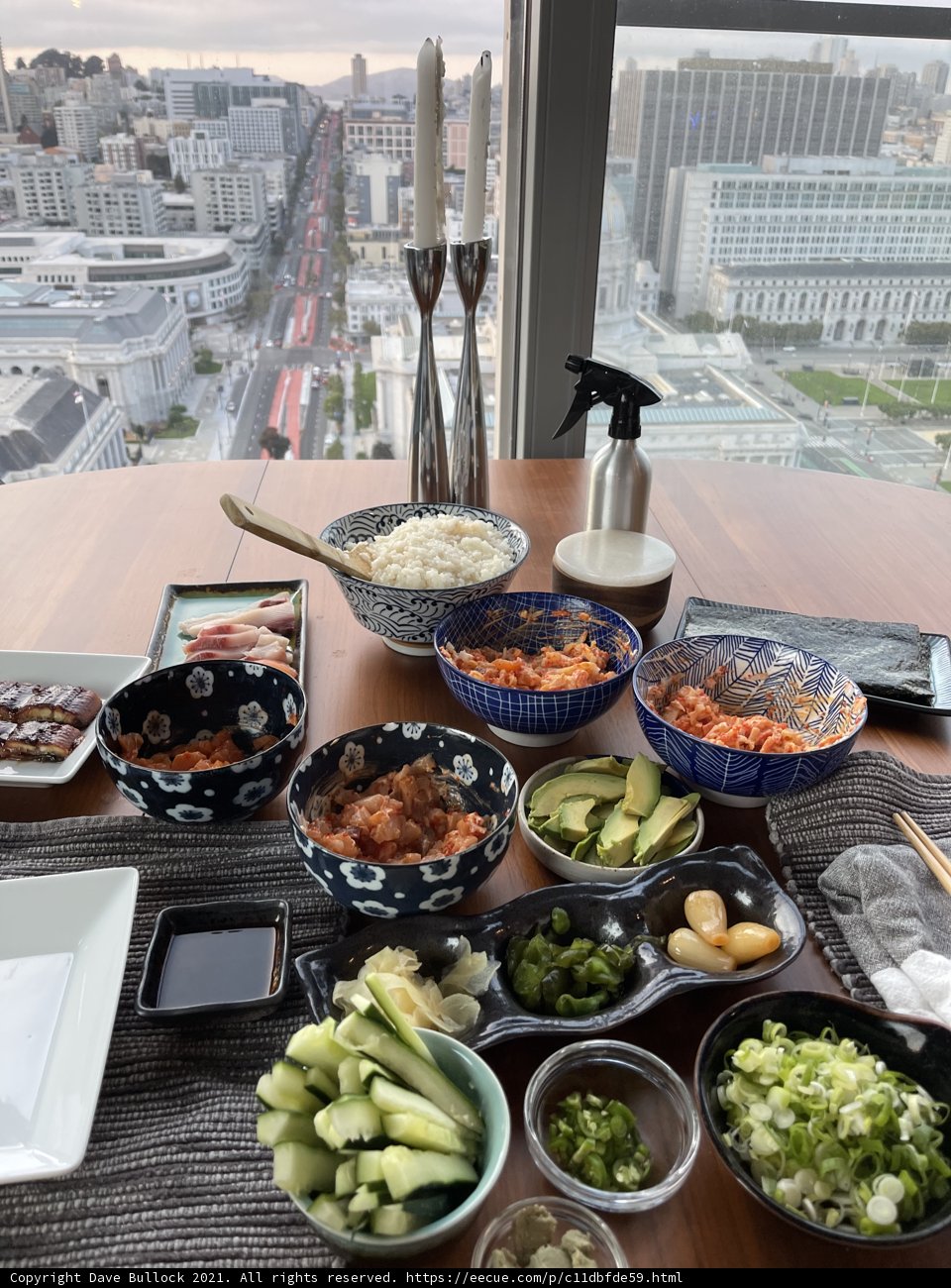 Brunch Spread in the Heart of the City