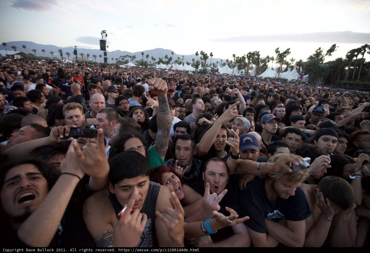 Big Four Festival Crowd