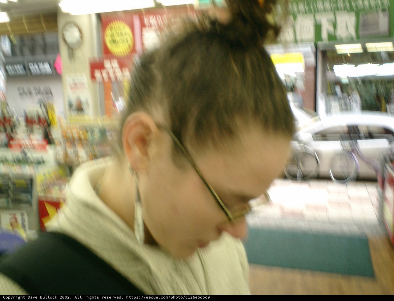 Bun and Glasses