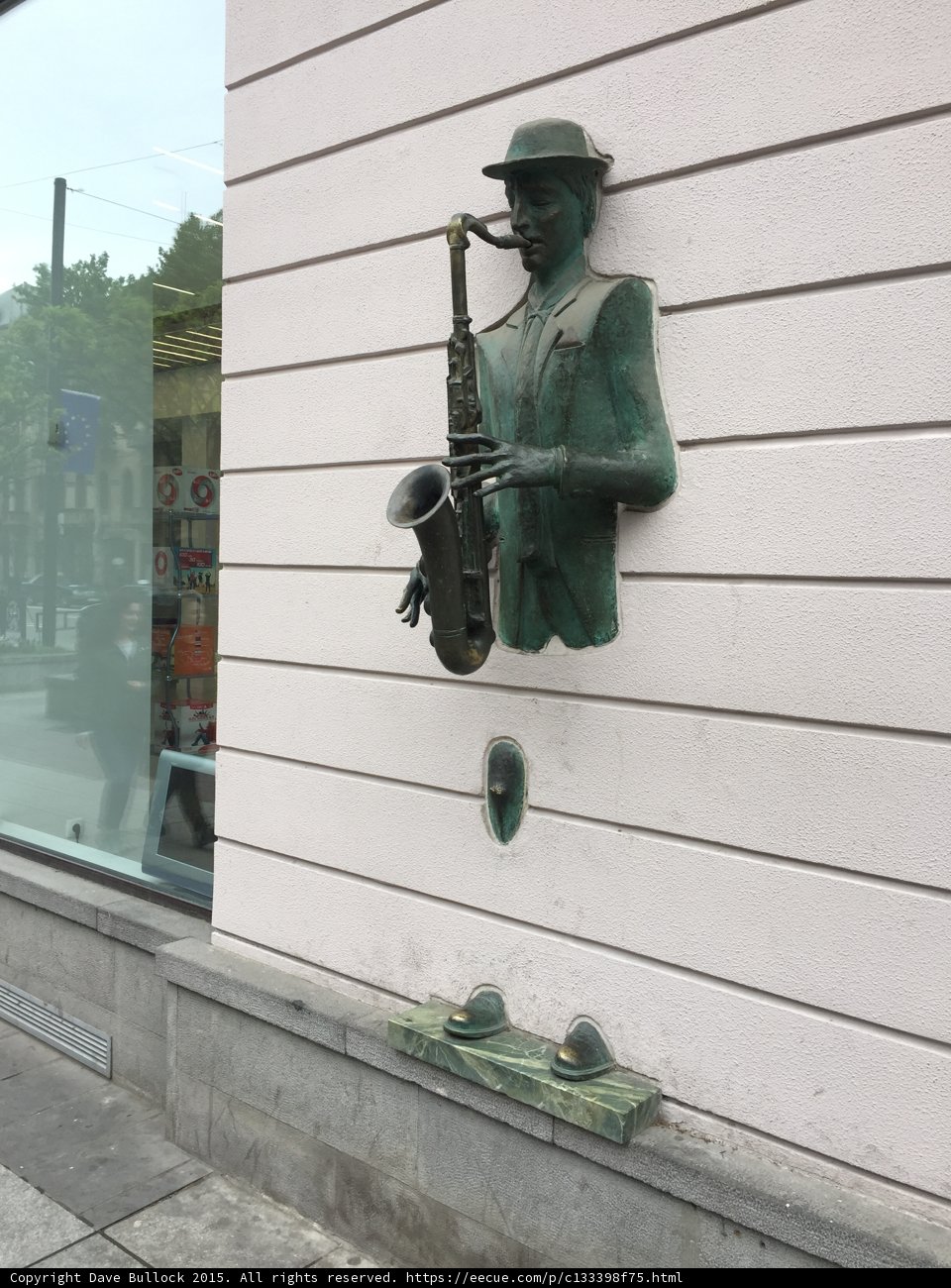 Tbilisi Jazz Saxophonist Sculpture