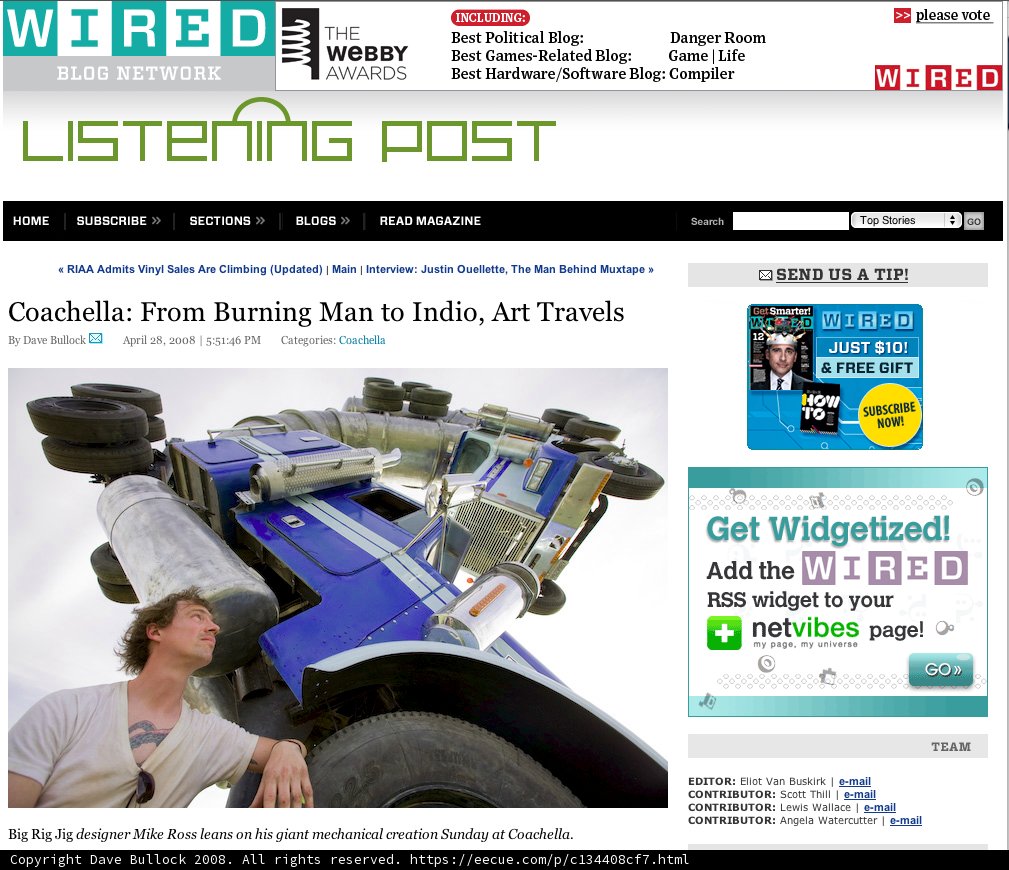 The Wire's Advertisement for Teen Car Lovers