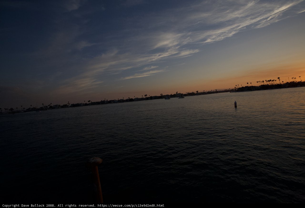 Fourth of July Sunset by the Lake