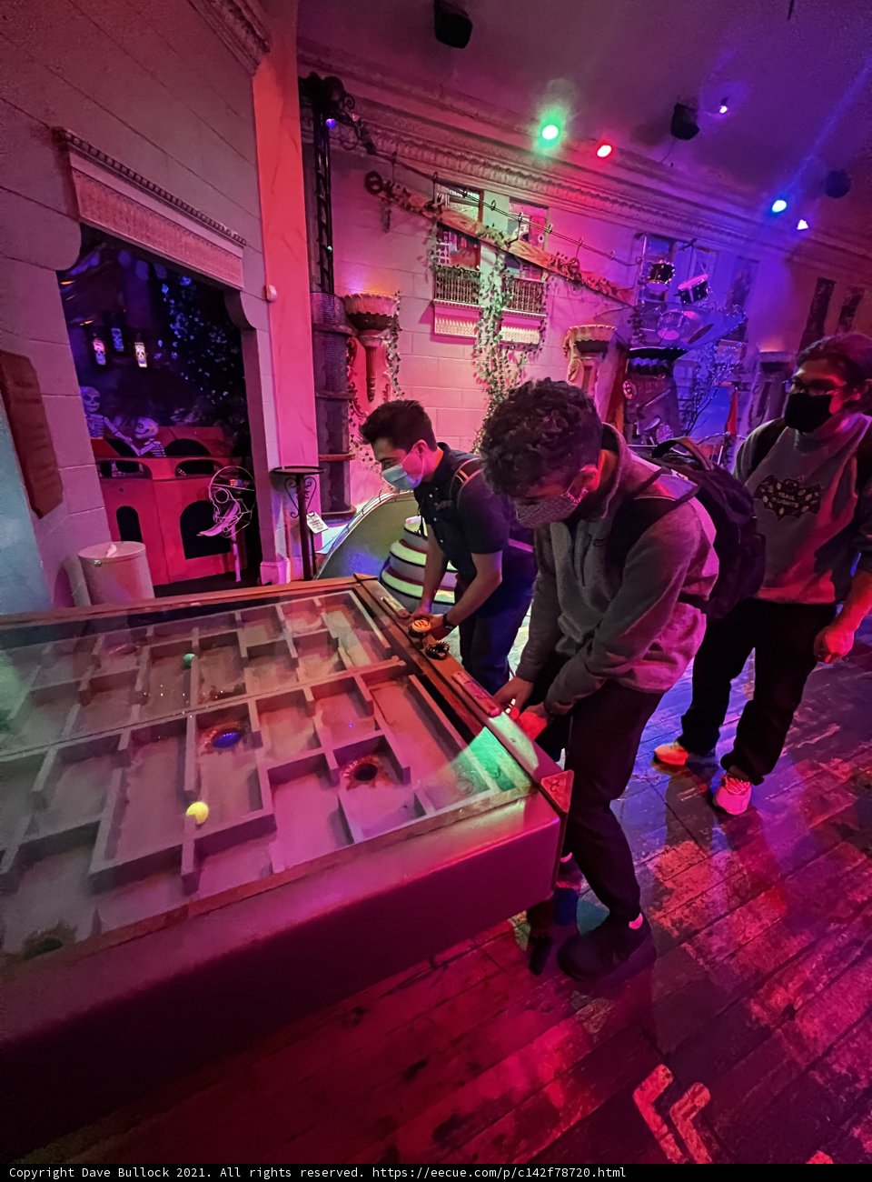 Night Game Fun at Urban Putt
