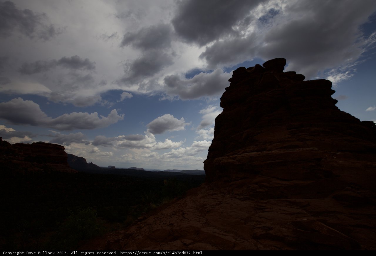 Majestic Mountains and Cloudy Skies