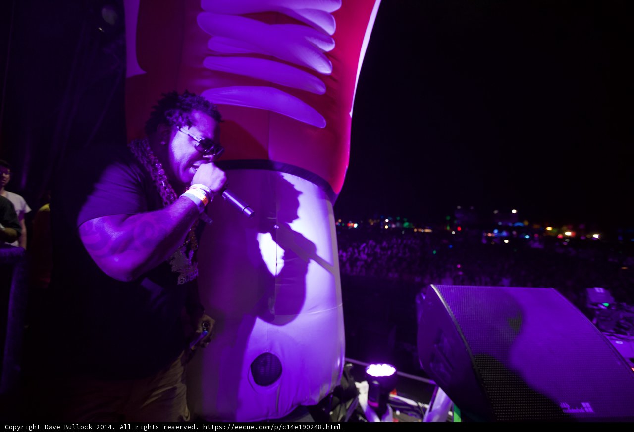 Dreadlocked Man Rocks the Stage at Coachella