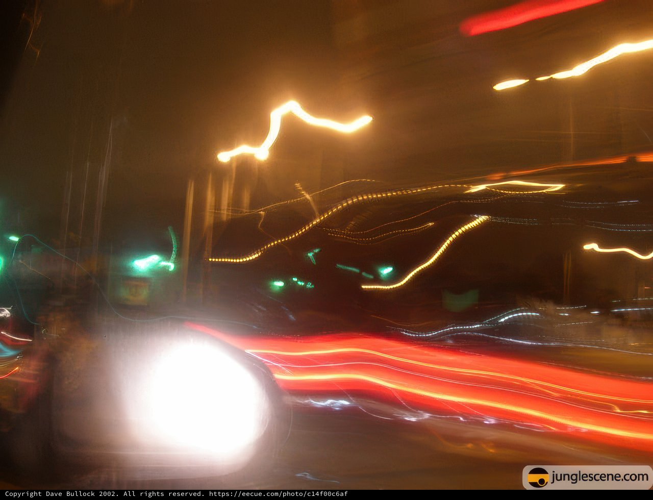 Blazing through the Night