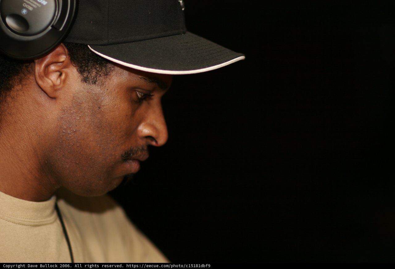 Marcus R dons a baseball cap