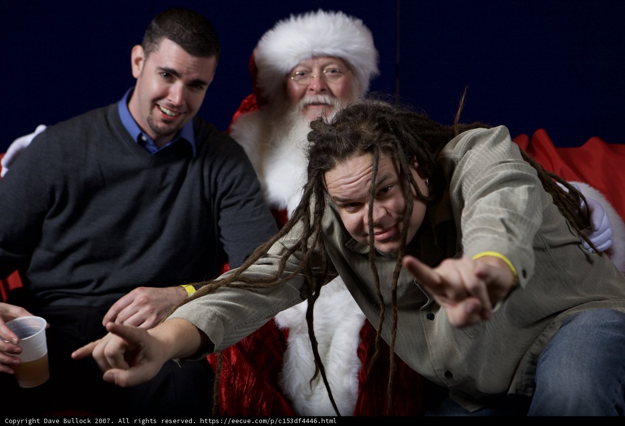 Dreadlocks Santa and his Helpers